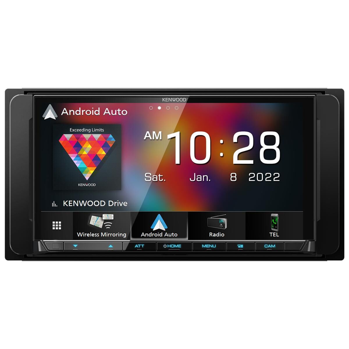7.0" WVGA WIFI CARPLAY ANDROID AUTO RECEIVER - DMX8521S, , scaau_hi-res