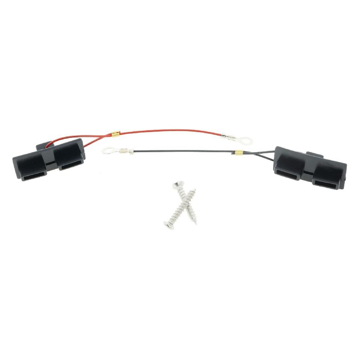 DOUBLE SURFACE MOUNT HOUSING 50A ANDO STYLE PLUGS RED & GRY, , scaau_hi-res