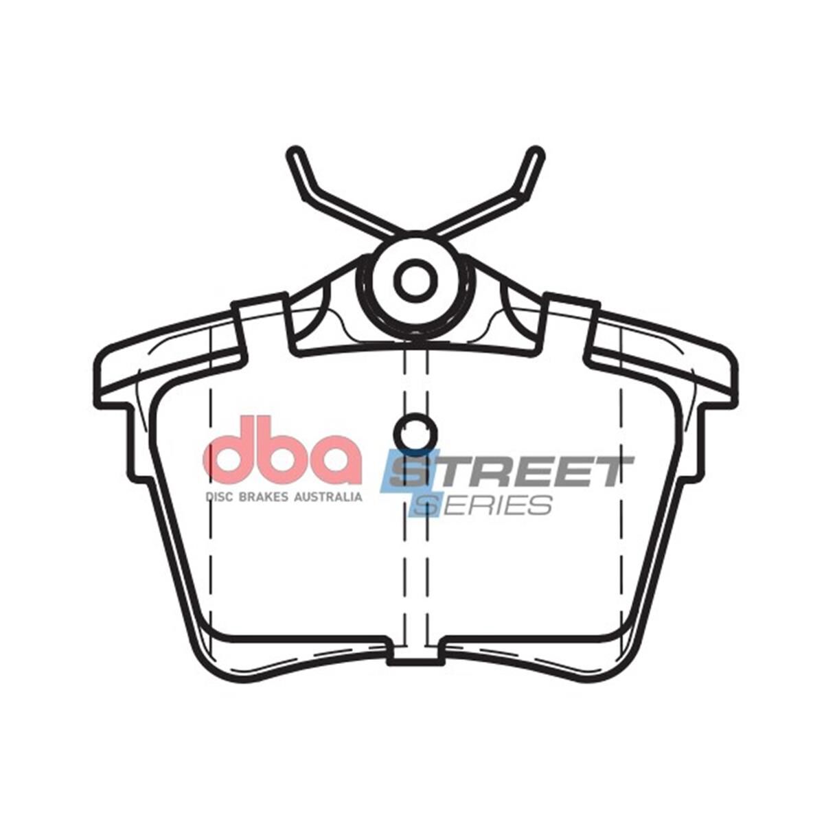 DBA SS STREET SERIES BRAKE PADS [ Citroen & Peugeot 2004-2014 R ], , scaau_hi-res