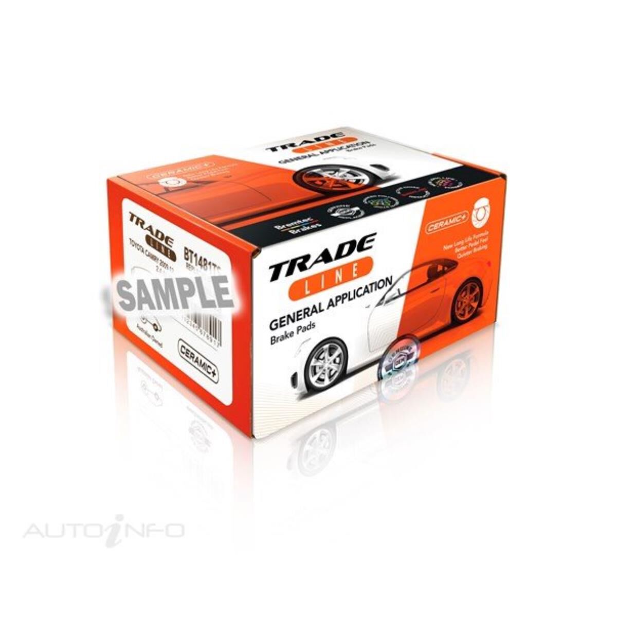 TRADE-LINE BRAKE PADS SET, , scaau_hi-res