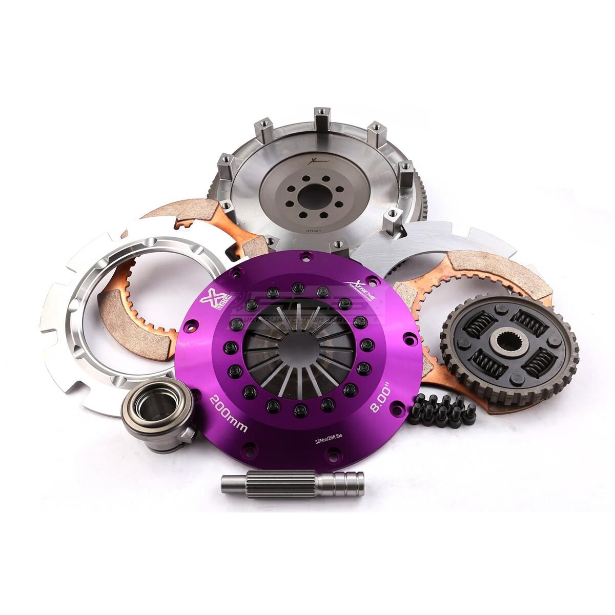 NISSAN SR20DET TWIN SPRUNG CERAMIC 200mm, , scaau_hi-res