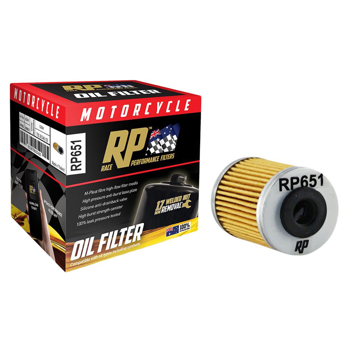 BIKE OIL FILTER RP651, , scaau_hi-res
