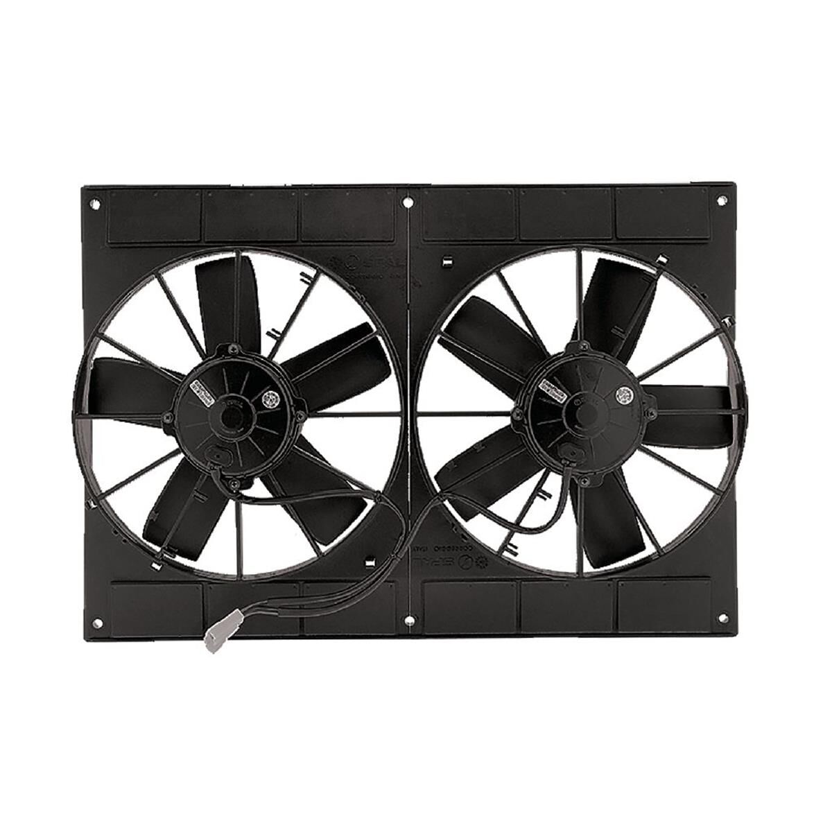 FAN  TWIN 11" INC SHROUD DUAL, , scaau_hi-res