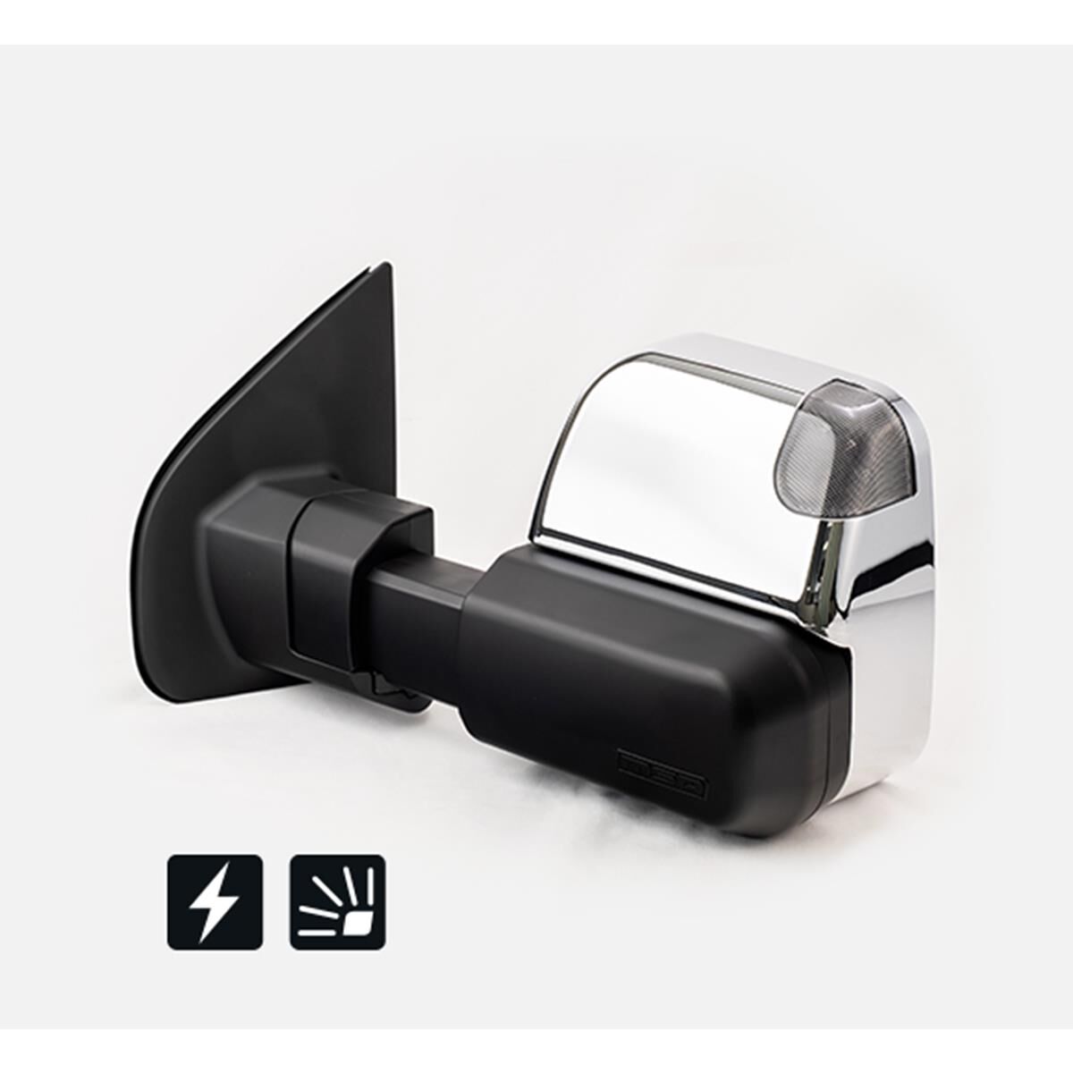 TOWING MIRROR ISUZU DMAX/MUX/COLORADO/COL7-2012-08/2020, , scaau_hi-res
