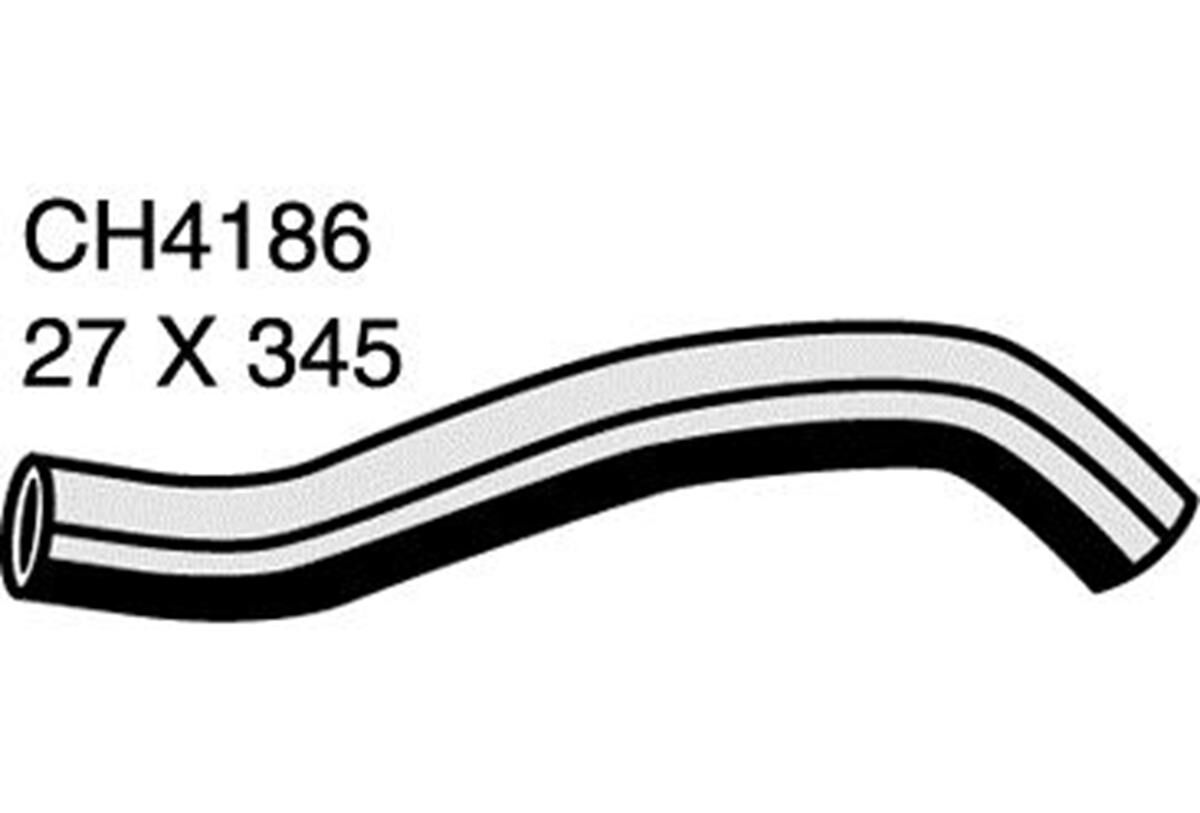 Radiator Upper Hose  - MAZDA MAZDA2 DY - 1.5L I4  PETROL - Manual & Auto, , scaau_hi-res