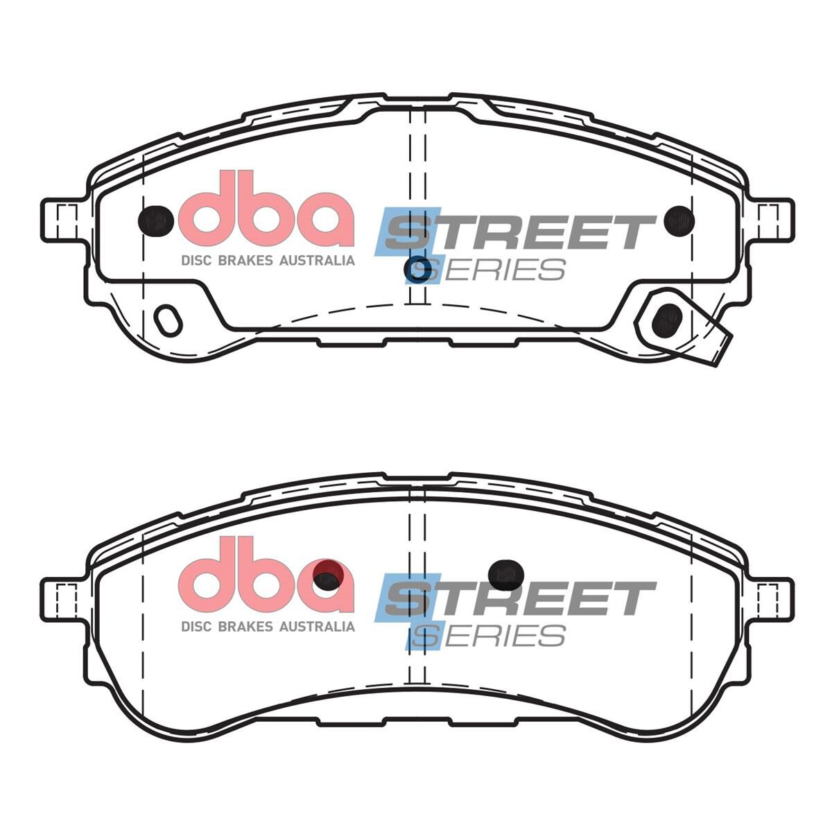 DBA SS STREET SERIES BRAKE PADS [ Ford Ranger PK Raptor 2018 - On R ], , scaau_hi-res