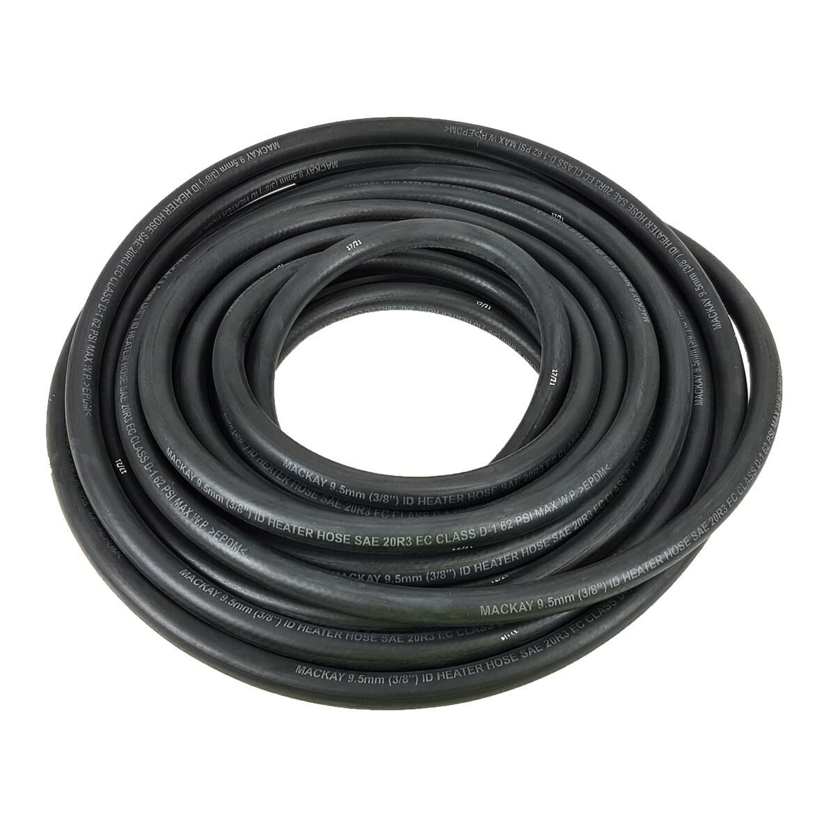 9.5MM (3/8") ID X 15M LENGTH - BOX - HEATER HOSE - SAE J20R3 EC D-1 - 62 PSI MAXIMUM WORKING PRESSURE, , scaau_hi-res