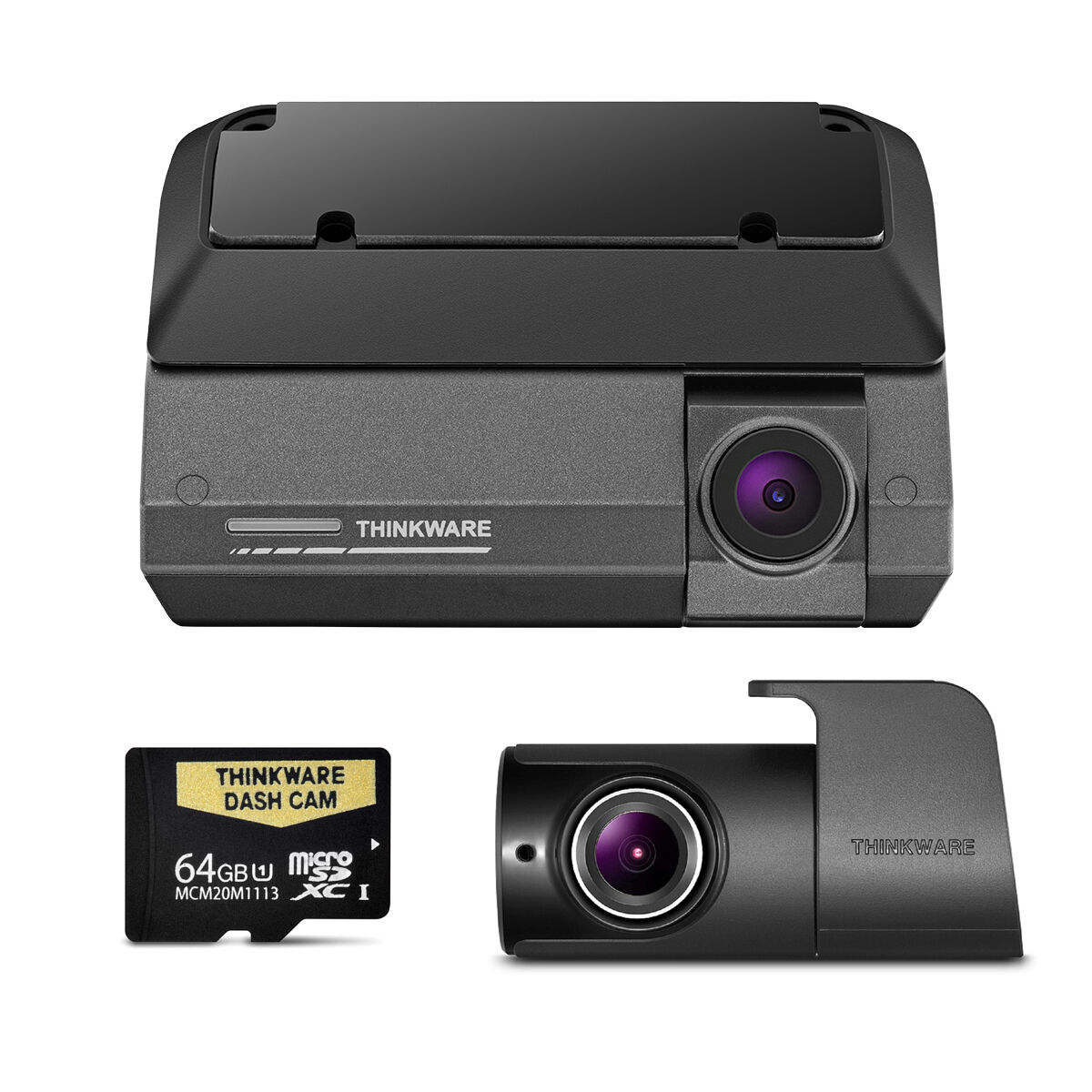 1080P FULL HD FRONT & REAR DASH CAM PACK - 64GB MICRO SD, , scaau_hi-res