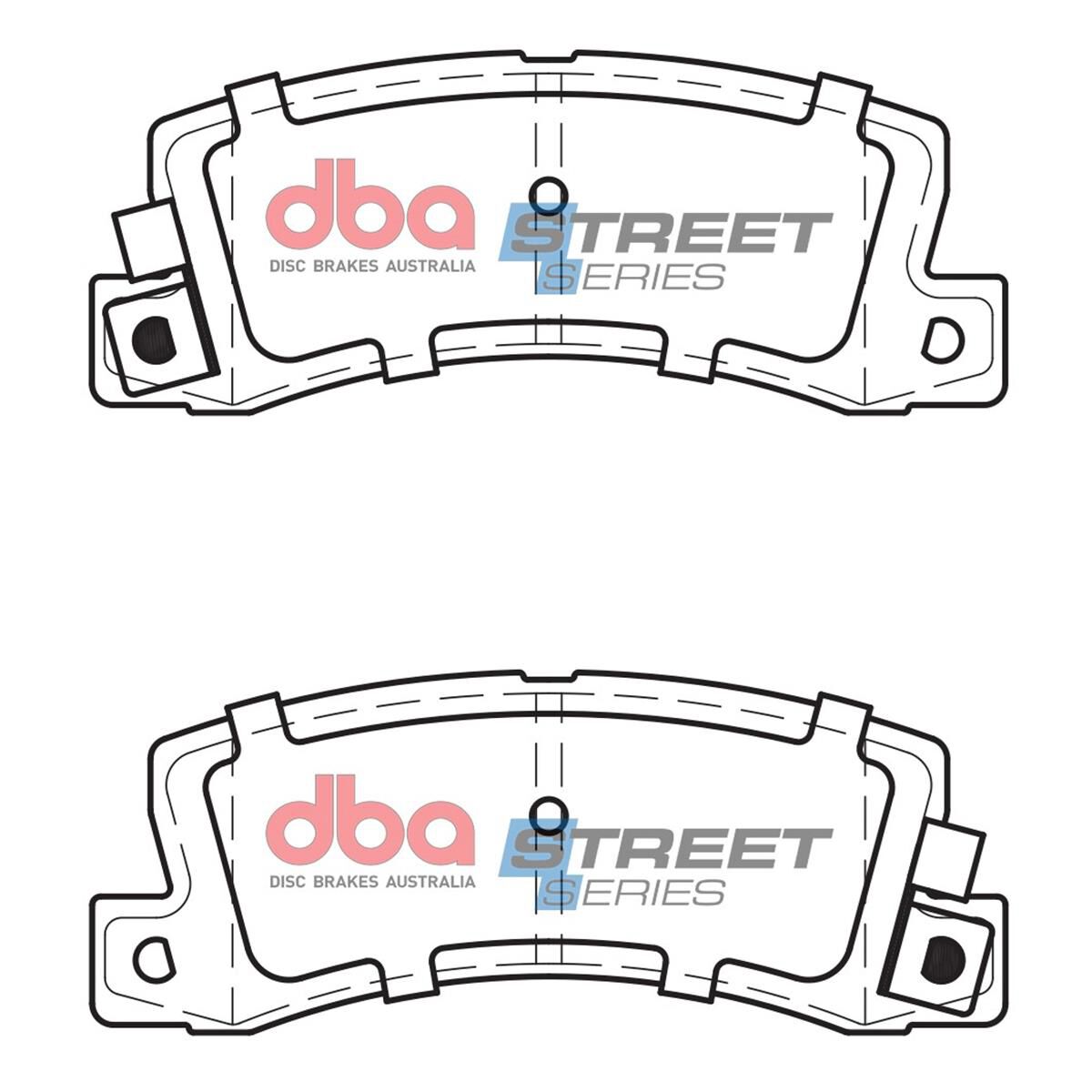 DBA SS STREET SERIES BRAKE PADS [ Holden/Lexus & Toyota 1983-2002- R ], , scaau_hi-res