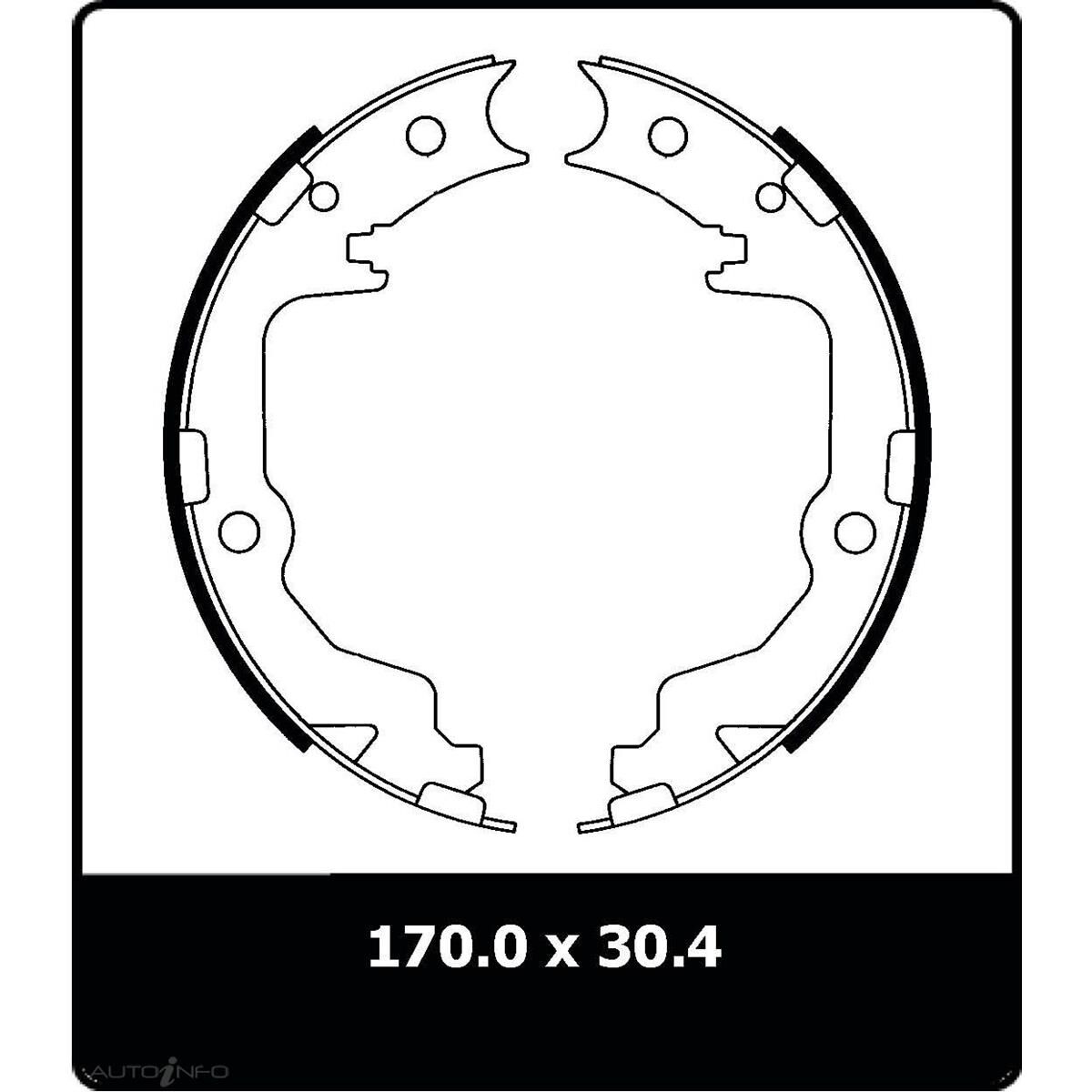 PTX HANDBRAKE SHOE SET, , scaau_hi-res