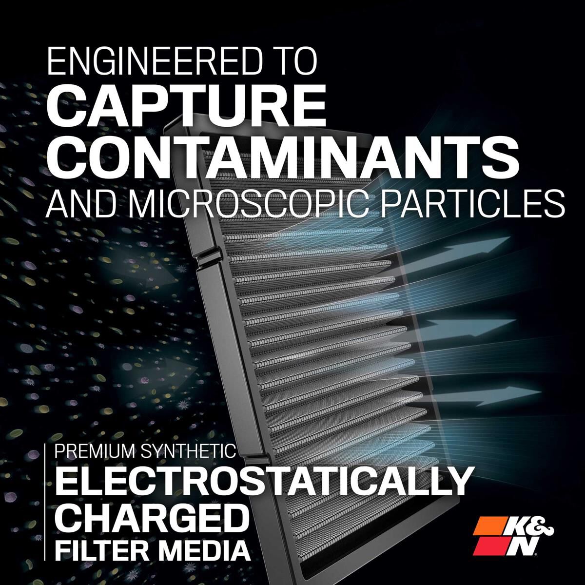 VF2040 K&N CABIN AIR FILTER, , scaau_hi-res