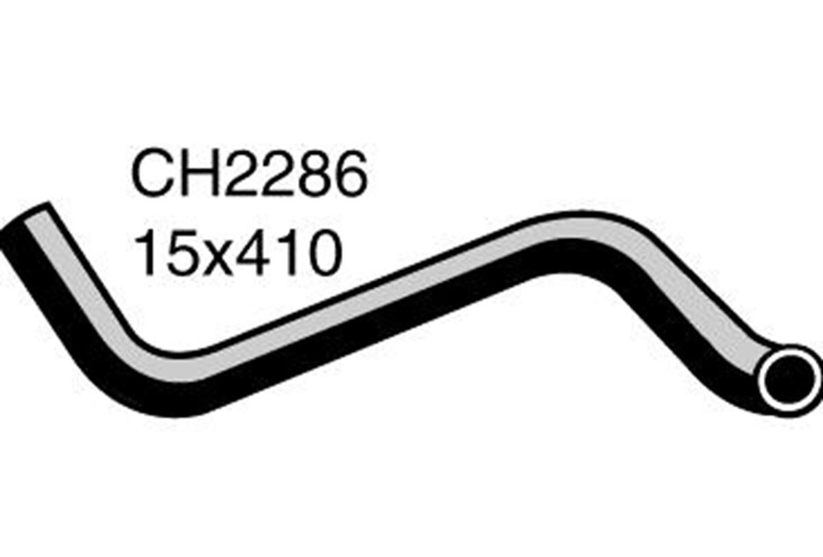Heater Hose  - NISSAN PATROL GQ - 2.8L I6 Turbo DIESEL - Manual & Auto, , scaau_hi-res