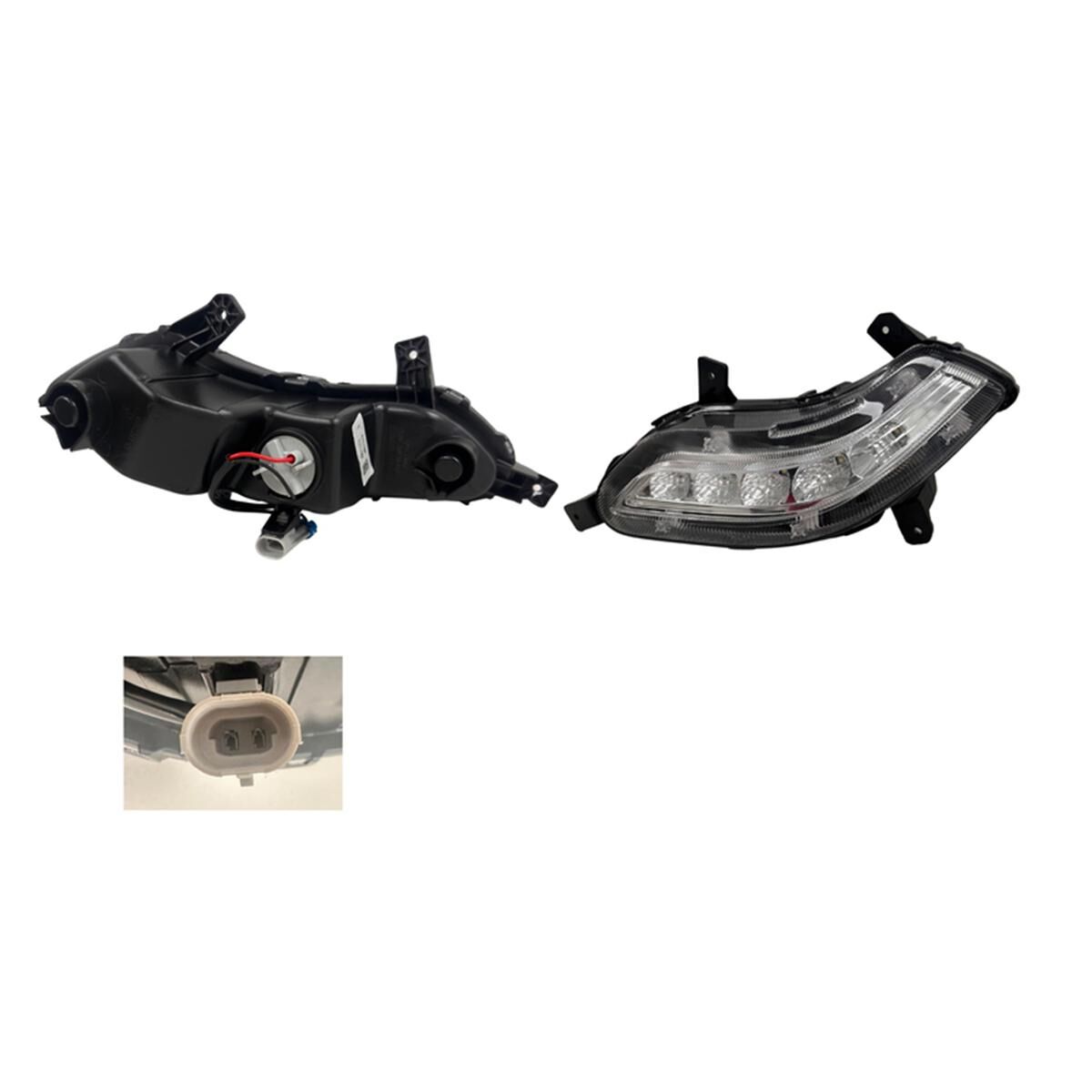 MG MG3 (SZP1) 7/16- FRONT DAYTIME RUNNING LIGHT (LED) (L) (ESSENCE), , scaau_hi-res