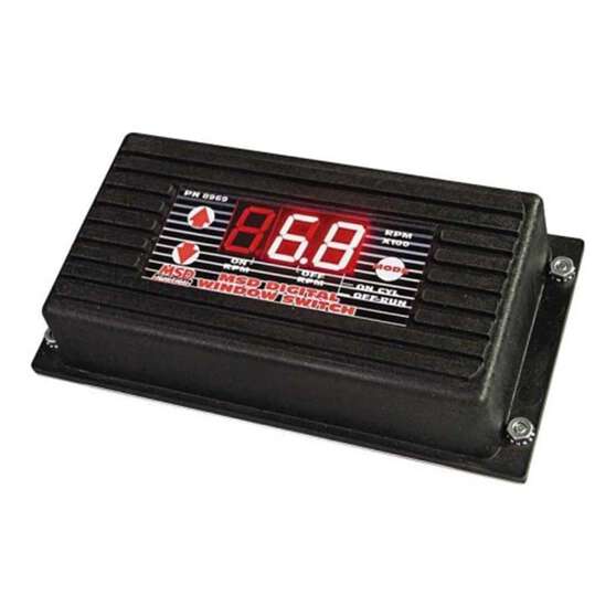 DIGITAL RPM WINDOW SWITCH ** NOTES **, , scaau_hi-res