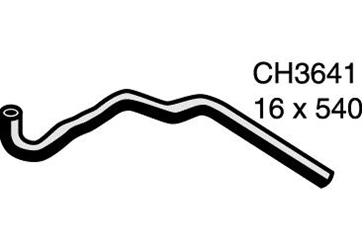 Heater Hose  - NISSAN PATROL GU - 4.8L I6  PETROL - Manual & Auto, , scaau_hi-res