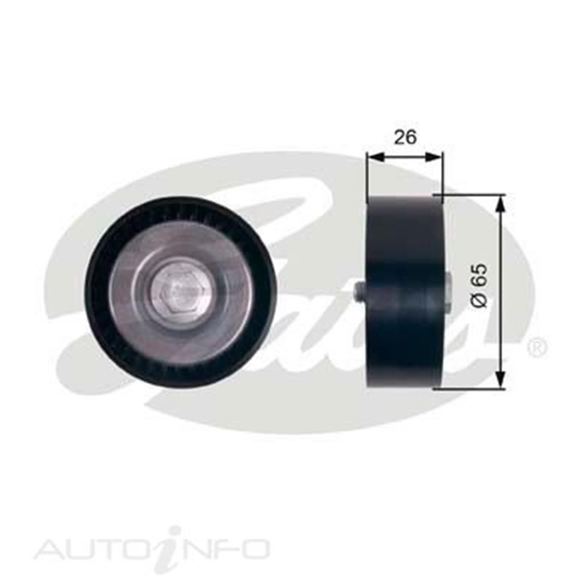 36414 DRIVEALIGN IDLER PULLEY, , scaau_hi-res