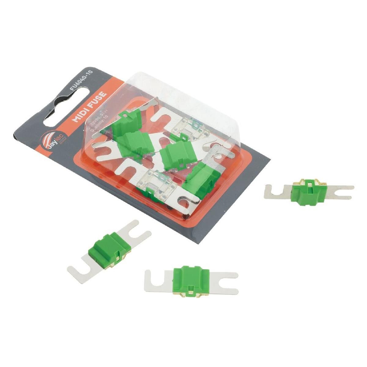 PKT 10 MIDI FUSE 40 AMP 32 VDC - FUSES & CIRCUIT BREAKERS, , scaau_hi-res