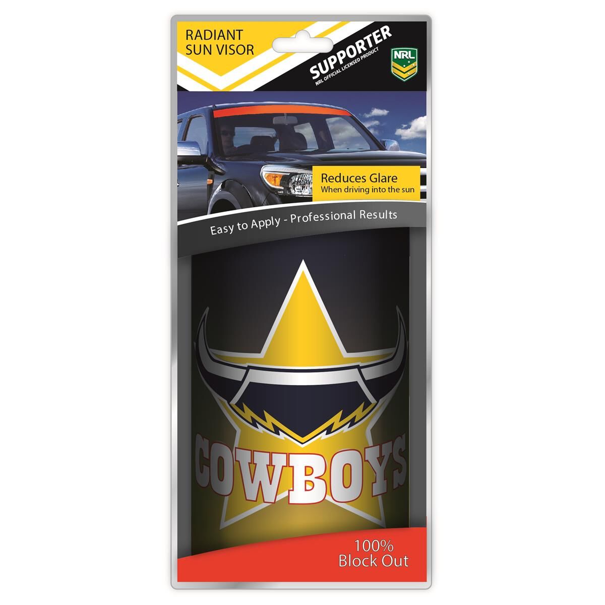 COWBOYS ITAG SUN VISOR RADIANT DESIGN, , scaau_hi-res