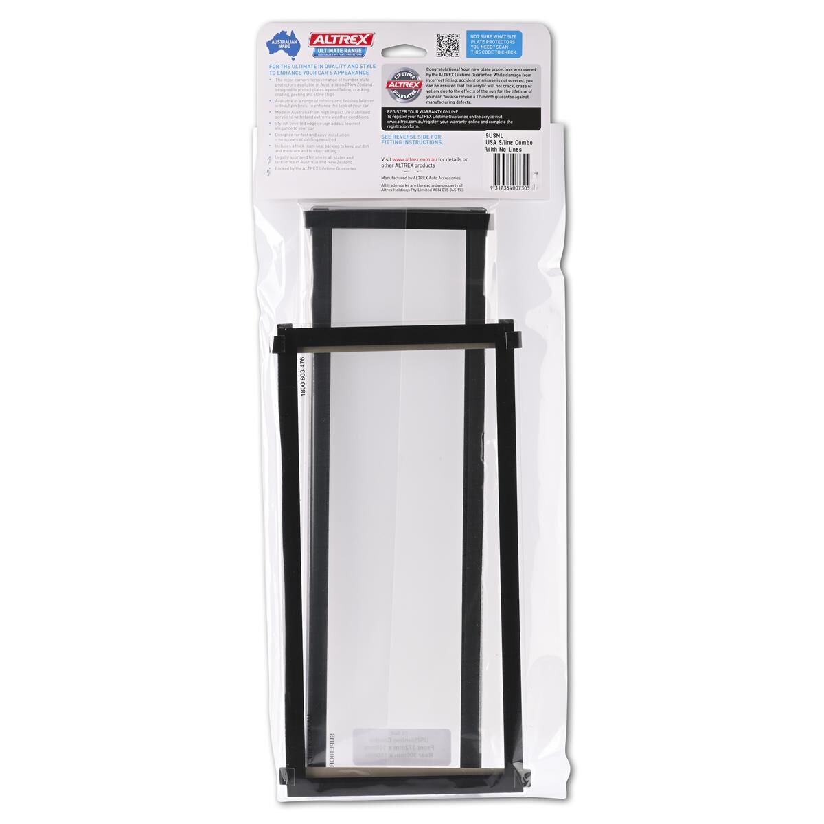 AMERICAN/SLIMLINE COMBINATION BLACK WITHOUT LINES, , scaau_hi-res