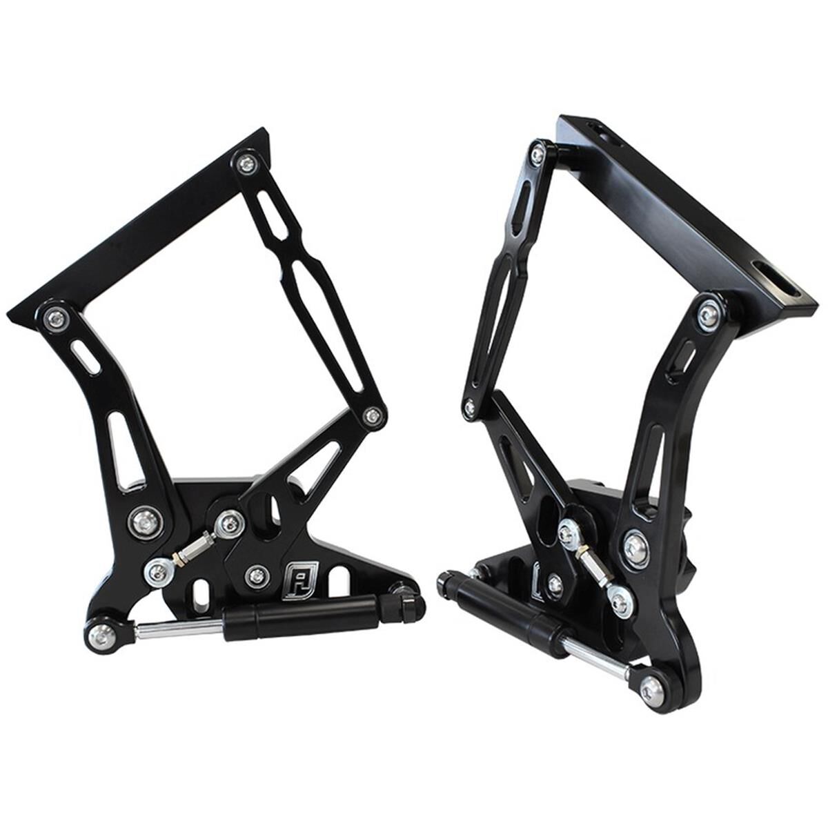 BILLET BONNET HINGE KIT BLACK, , scaau_hi-res