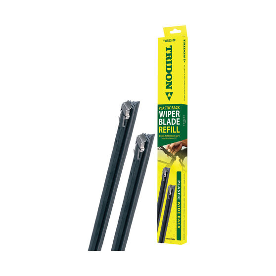 Tridon Wiper Blade Refill 22 Inch, Plastic Wide Back, 20 Pack, TWR22