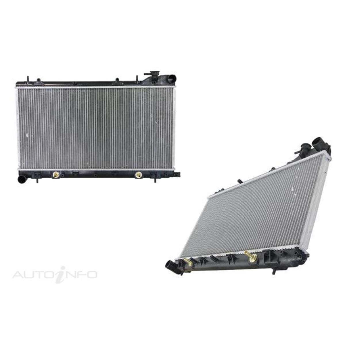SUBARU FORESTER  SG  06/2002 ~ 12/2007  RADIATOR  2.5 LITRE BOXER 4 PETROL AUTOMATIC- (EJ25)  NO BLEEDER PIPE.  CORE THICKNESS = 26MM, , scaau_hi-res
