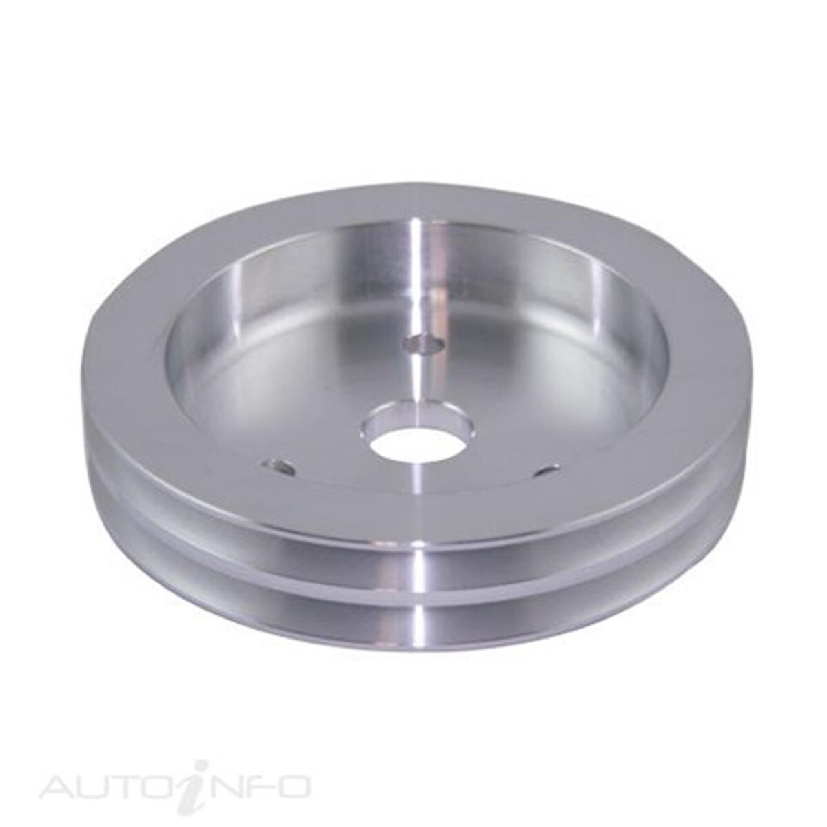 ALUMINIUM PULLEY LOWER 2 GROOVE SB SHORT PUMP, , scaau_hi-res