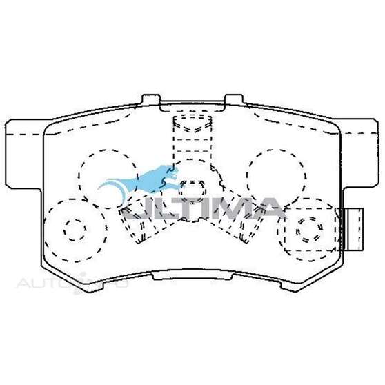 ULTIMA DBP (R) CRV 2.0, 2.3, 2.4L 4WD 05 - 08, , scaau_hi-res