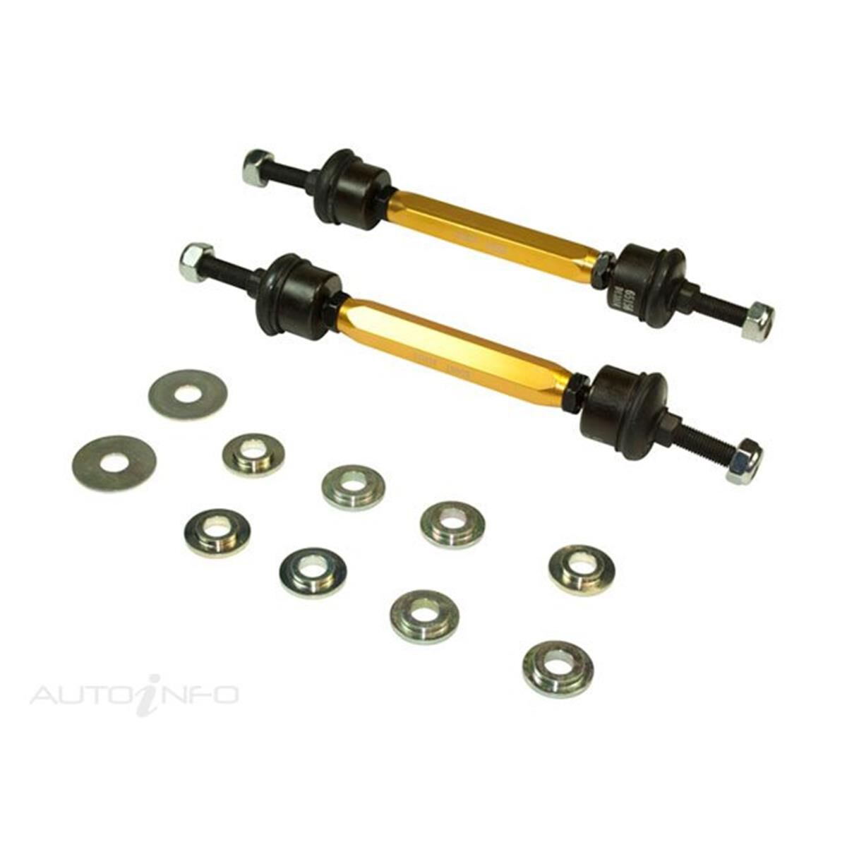 SWAY BAR LINK KIT H/DUTY ADJ STEEL BALL, , scaau_hi-res