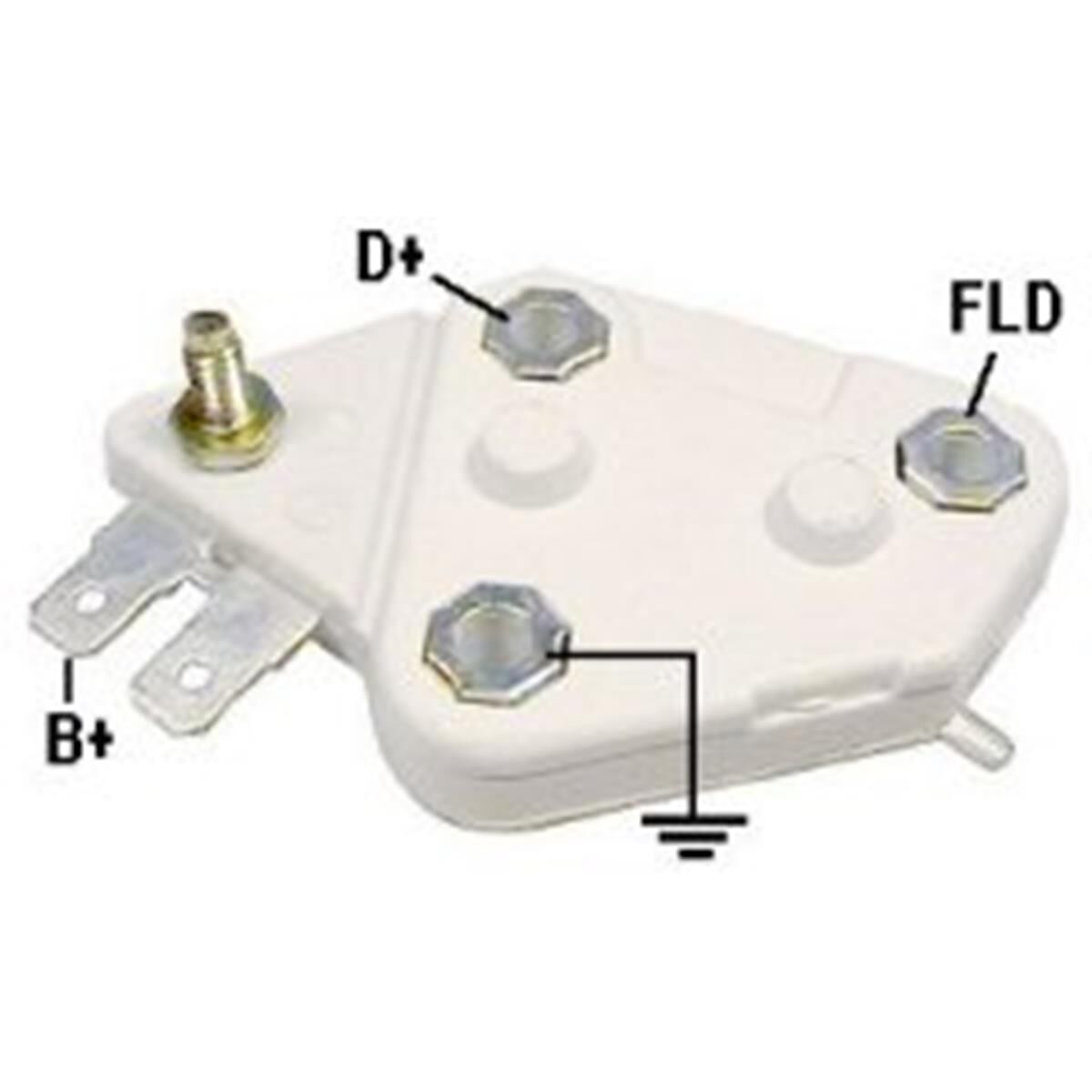 VOLTAGE REG 12V DELCO 21SI 22SI 26SI 45-13679 831289 - ALTERNATOR COMPONENTS, , scaau_hi-res