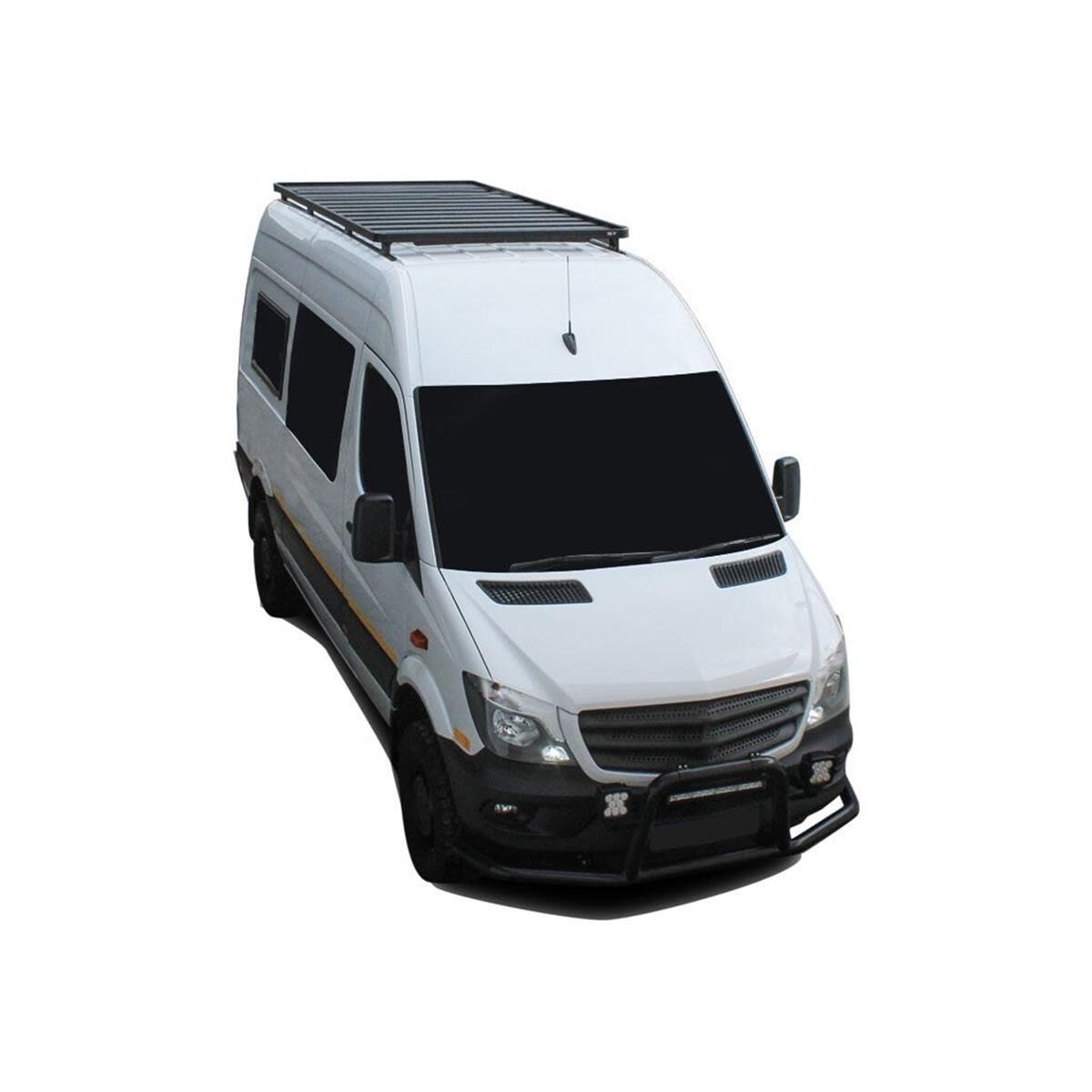 FRONT RUNNER MERCEDES-BENZ SPRINTER 144IN/170IN / L2/L3 / MWB/LWB WHEELBASE W/O OEM TRACKS (2006-CURRENT) SLIMLINE II ROOF RACK KIT, , scaau_hi-res