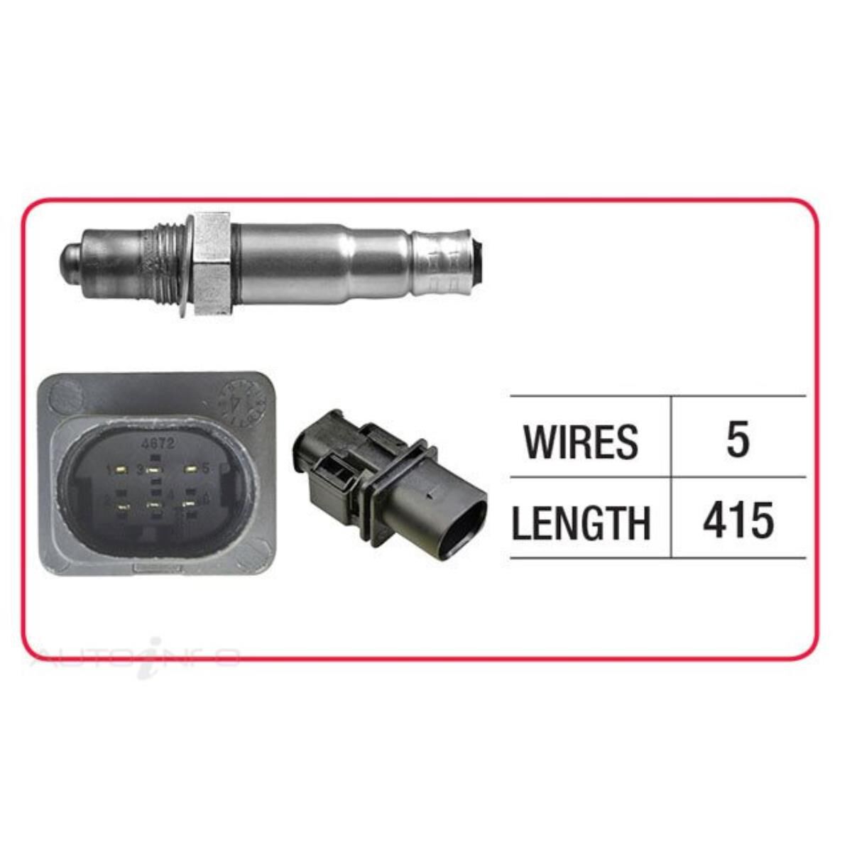 OX SENSOR - GMH / KIA / HYUN / SAAB, , scaau_hi-res