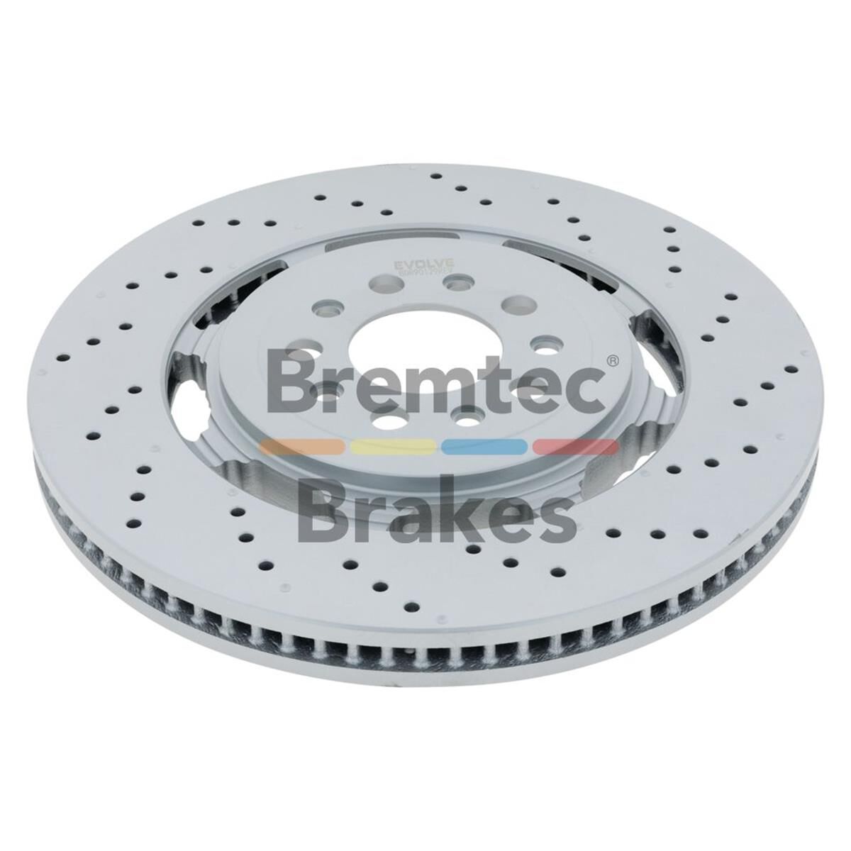 Bremtec EVOLVE FS2 Performance+ Brake Rotor - Single Front, BDR90129REV ...