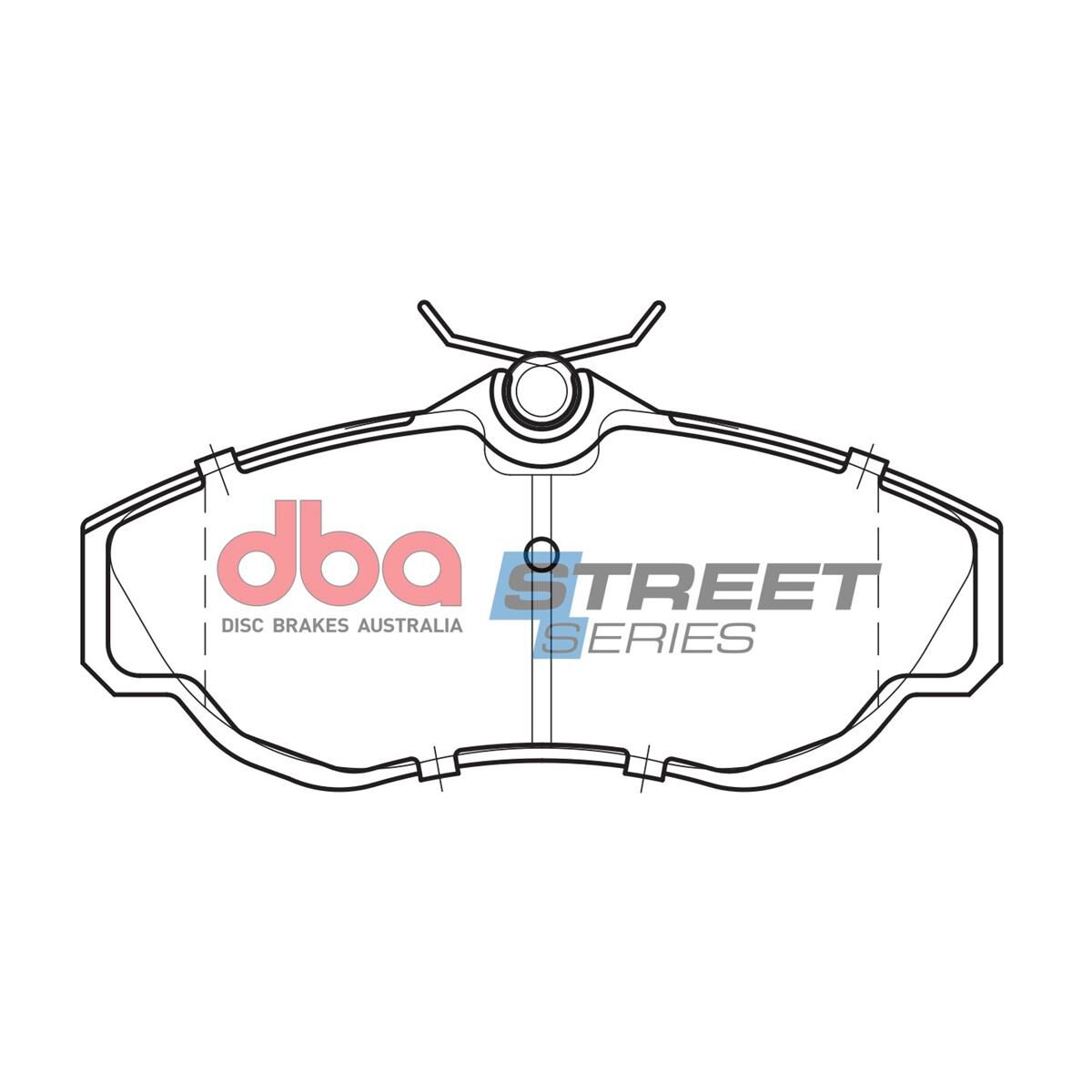 DBA SS STREET SERIES BRAKE PADS [ Landrover DIscovery ES HSE & Range Rover 95-06 F ], , scaau_hi-res