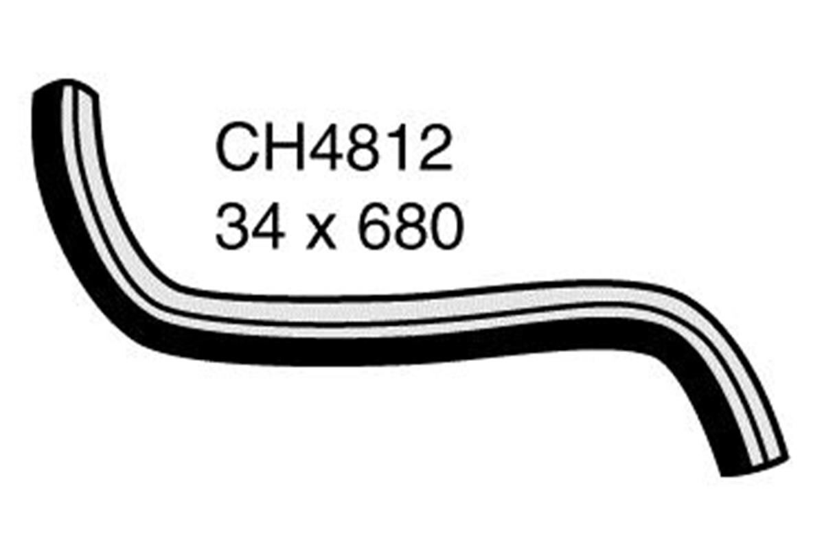 Radiator Upper Hose  - HYUNDAI SANTA FE CM - 2.7L V6  PETROL - Manual & Auto, , scaau_hi-res