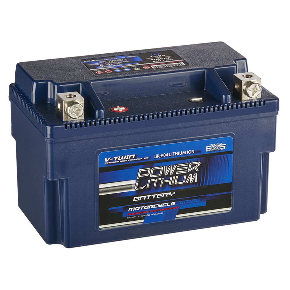 Power Lithium Deep Cycle 12.8V 8AH 400CCA Motorcycle Battery LFP12BS