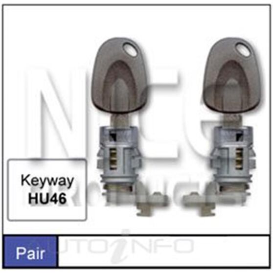 Nice Door Lock Barrel Pair, NDL122D Supercheap Auto