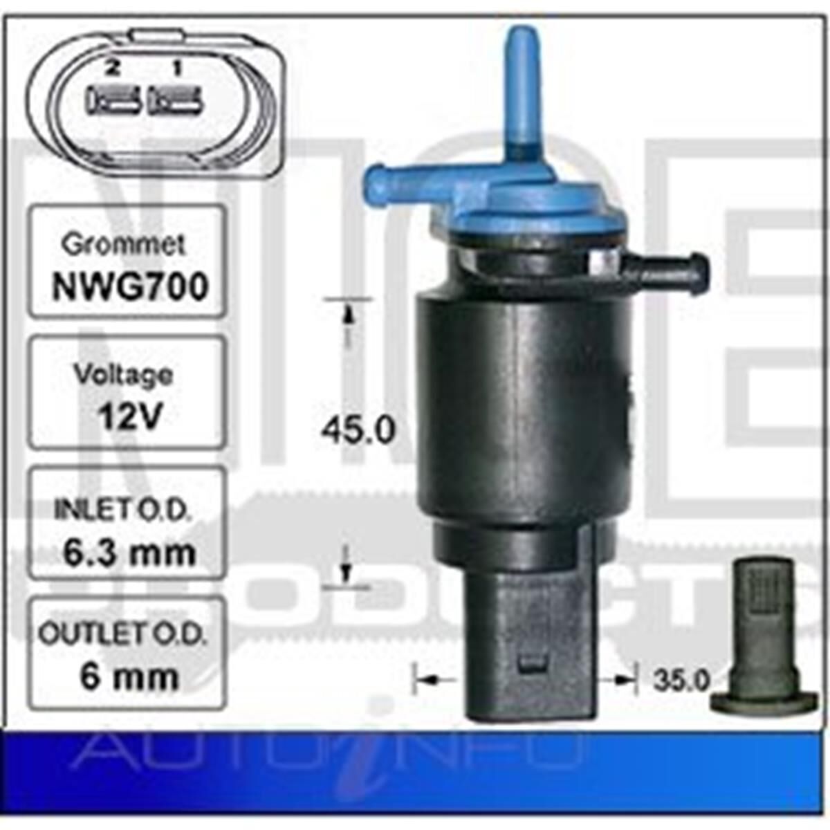 Washer Pump, , scaau_hi-res