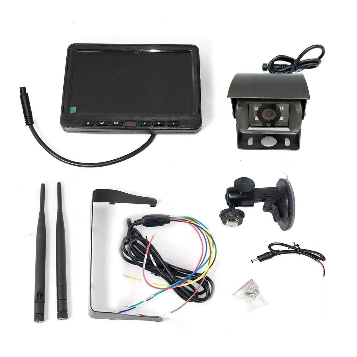 ENGLAON7'' WIRELESS REVERSING CAMERA SET FOR CARAVAN TRUCK, , scaau_hi-res