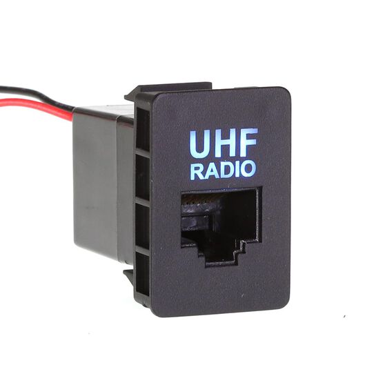 UHF RADIO MICROPHONE RJ45 PASS THROUGH CONNECTOR TO SUIT TOYOTA, , scaau_hi-res
