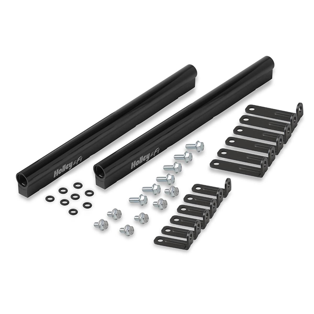 FUEL RAIL KIT FOR HO300-137 -8AN ORB, BLACK,, , scaau_hi-res