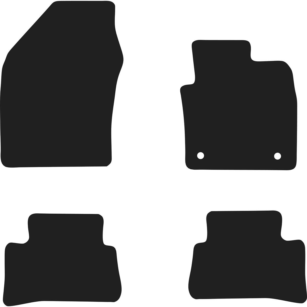 ECO CARPET CAR MATS FOR TOYOTA C-HR (2ND GEN) 2024 ONWARDS, , scaau_hi-res