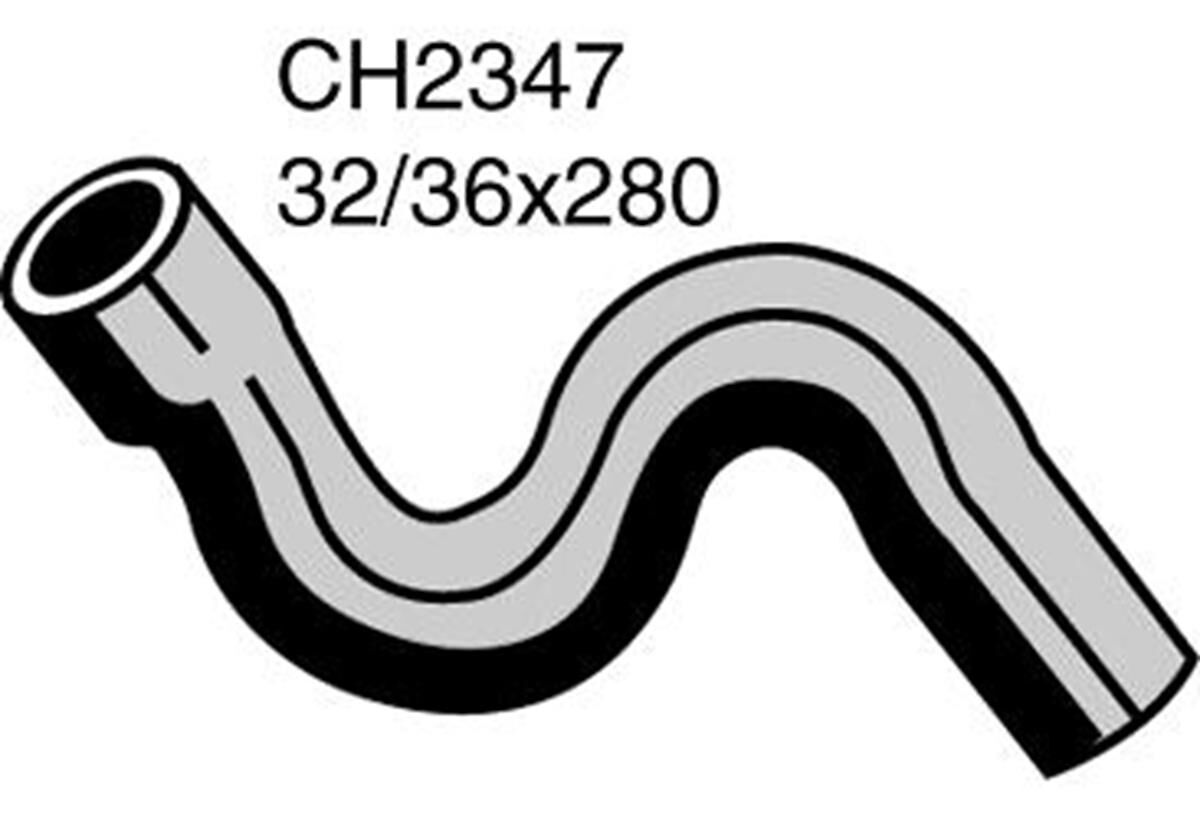 Radiator Upper Hose  - BMW 318i E21 - 1.8L I4  PETROL - Manual & Auto, , scaau_hi-res