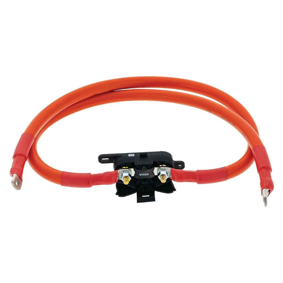 95MM 1.4M INVERTER LEAD (POS) INC MEGA FUSEHOLDER 8MM EYE, , scaau_hi-res