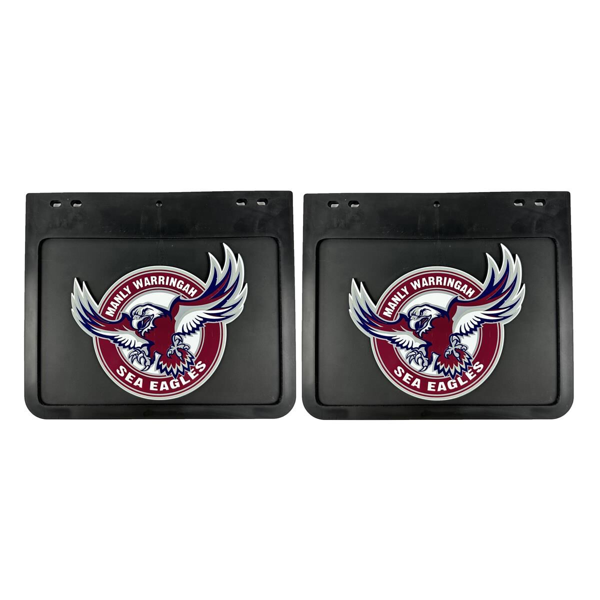 250MM DROP X 300MM WIDTH BLACK MONO MUDFLAP  - MANLY, , scaau_hi-res