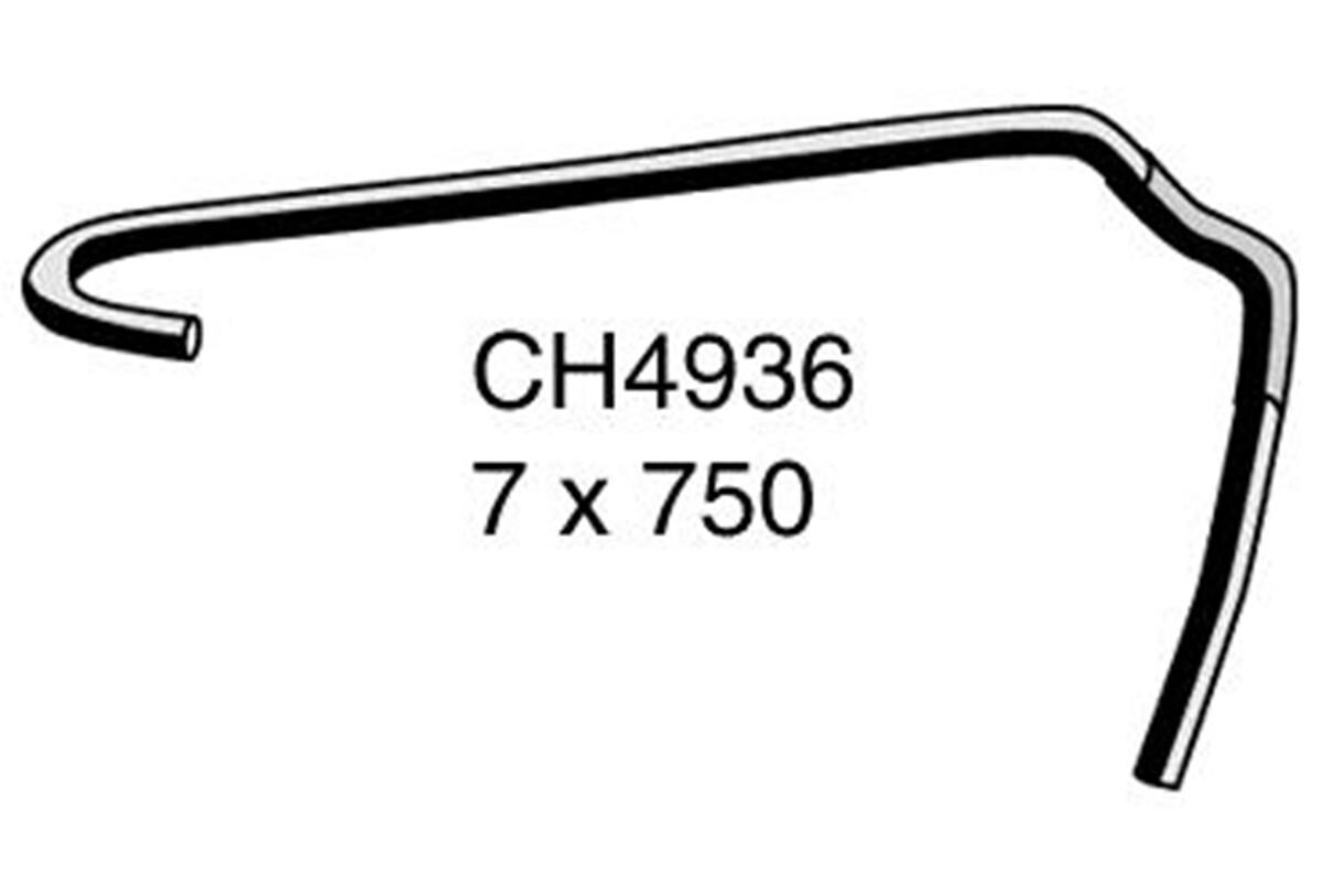 Coolant Recovery Tank Hose  - NISSAN PATROL GU - 3.0L I4 Turbo DIESEL - Manual & Auto, , scaau_hi-res