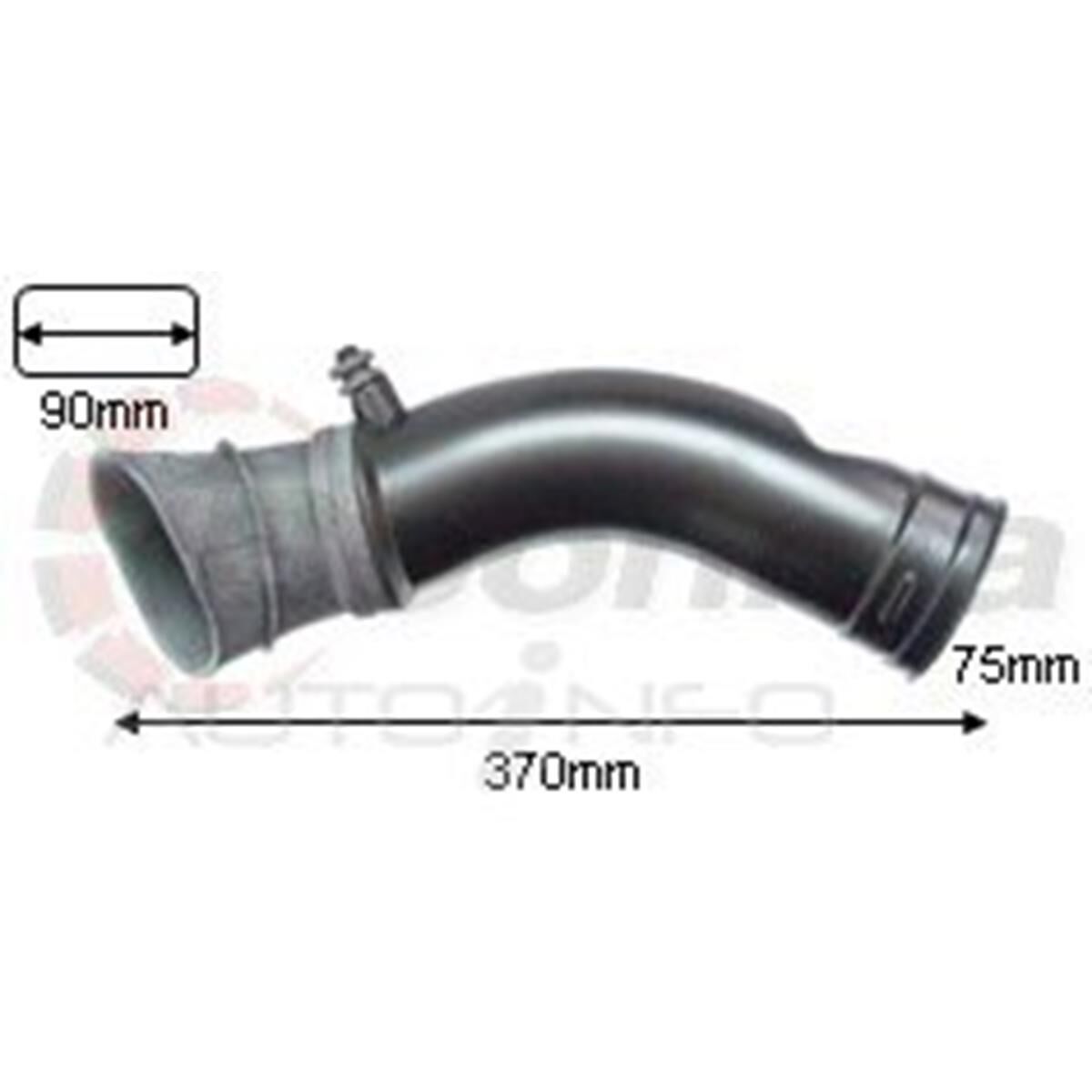 CIVIC 2.0L 06-12 RESONA. HOSE, , scaau_hi-res