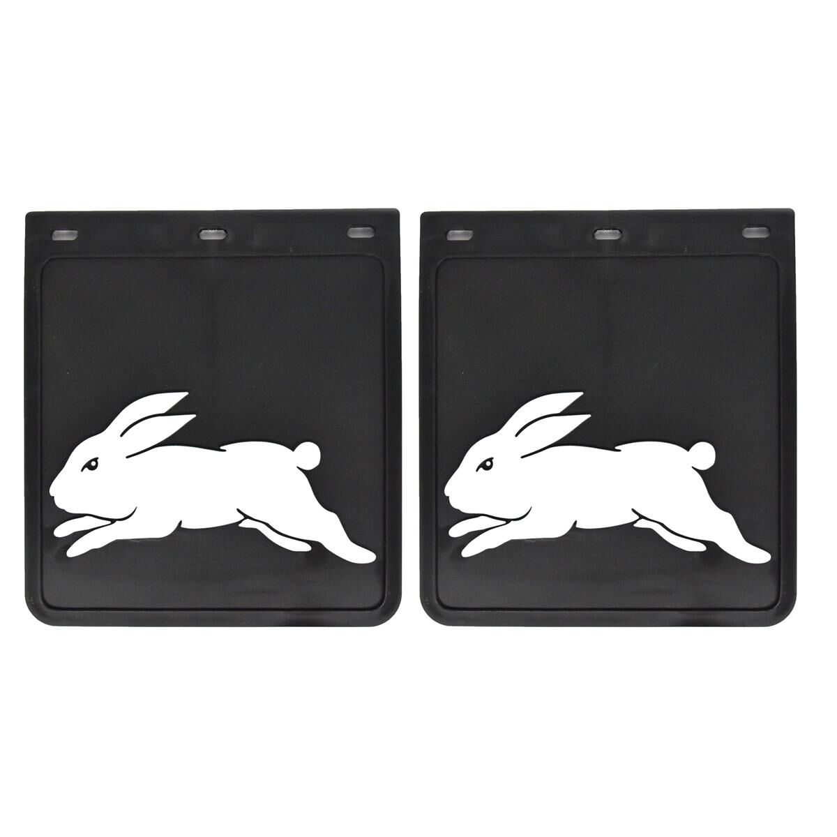 250MM DROP X 230MM WIDTH BLACK MONO MUDFLAP  - RABBITOHS, , scaau_hi-res