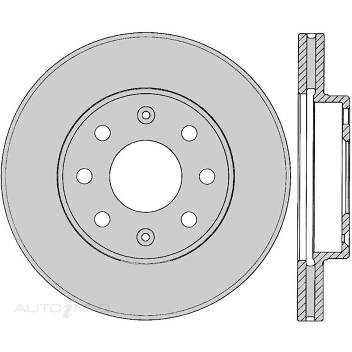 IBS Brake Rotor - Single, BR15532 | Supercheap Auto