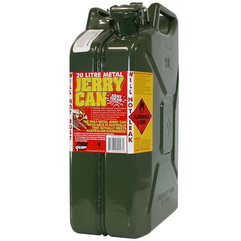 METAL JERRY CAN 20 L GREEN CARTON QTY 5, , scaau_hi-res